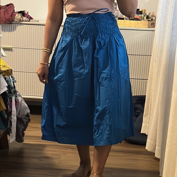 En Saison Dresses & Skirts - En Saison Blue Midi Skirt